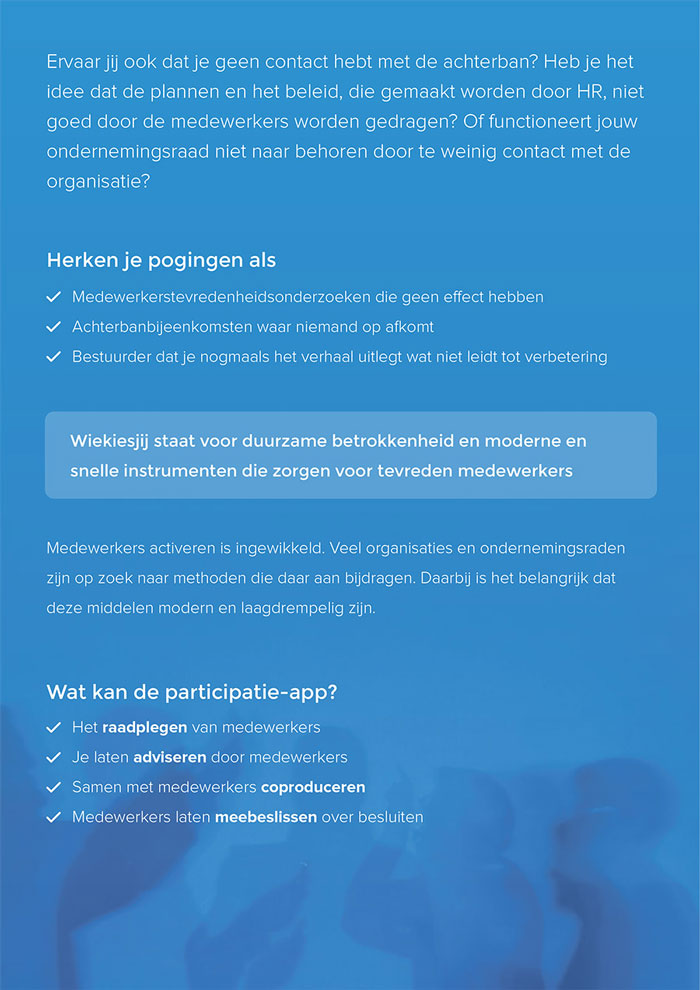 Wiekiesjij flyer