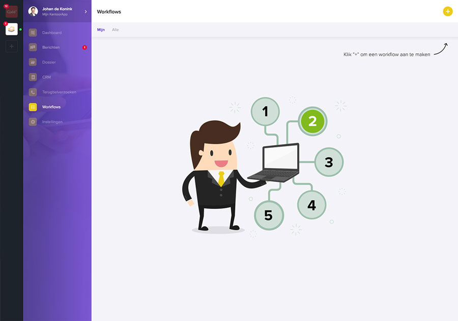 Mijn kantoor screenshot