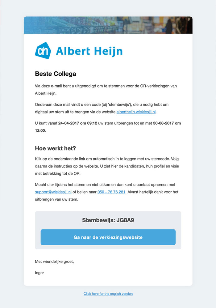 Wiekiesjij screenshot