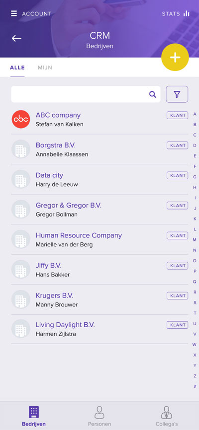 Mijn kantoor screenshot