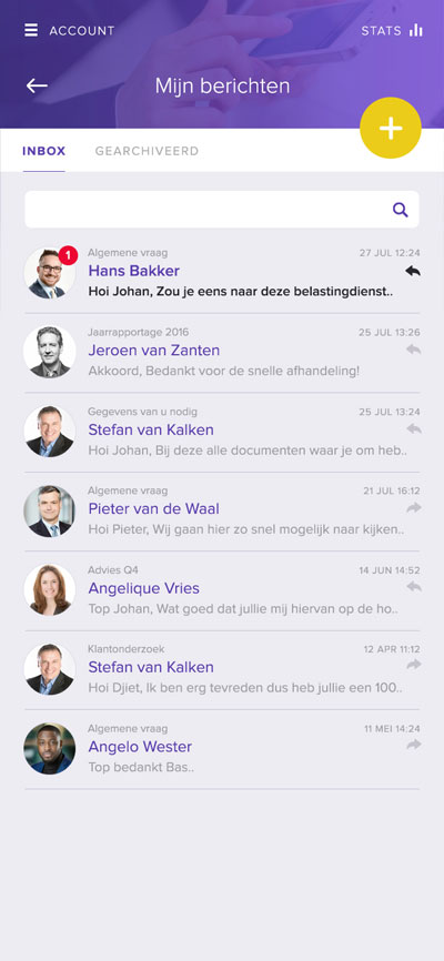 Mijn kantoor screenshot