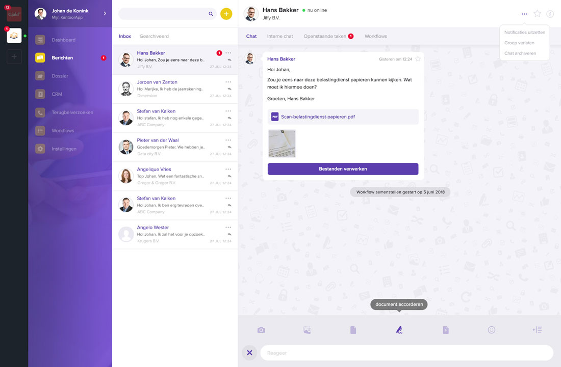 Mijn Kantoor screenshot