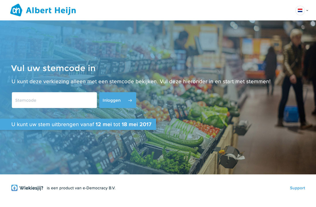 Wiekiesjij screenshot