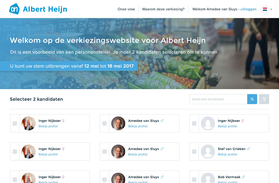 Wiekiesjij screenshot