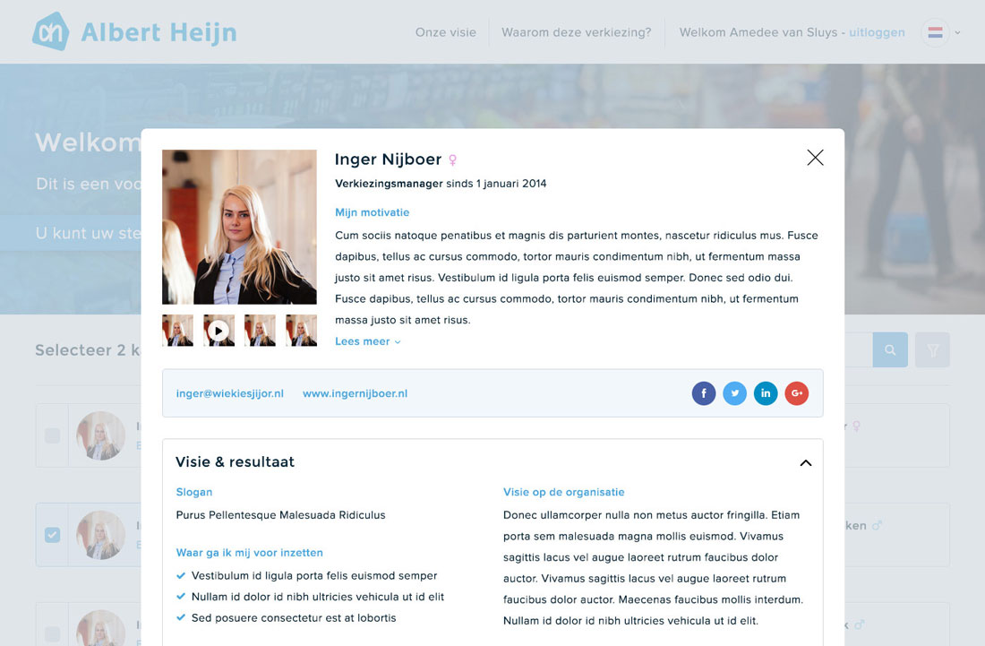 Wiekiesjij screenshot