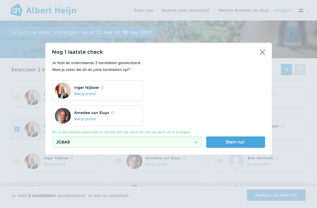 Wiekiesjij screenshot