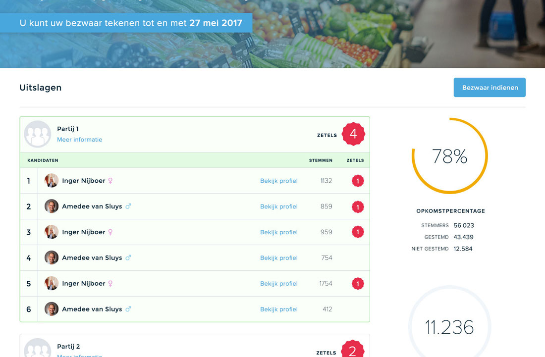 Wiekiesjij screenshot