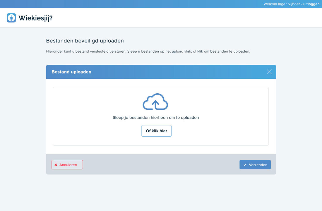 Wiekiesjij screenshot